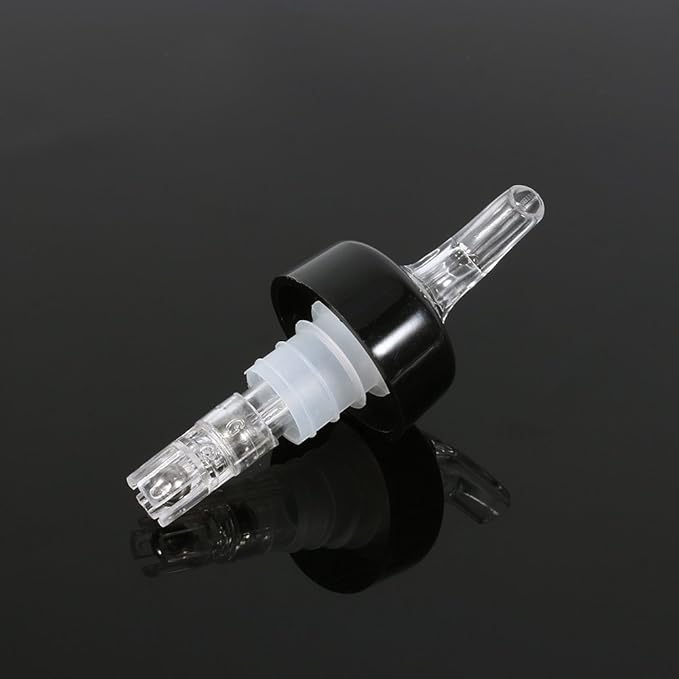 2PCS Automatic Measured Bottle Pourer, 50ml Drinks Wine Cocktail Dispenser Liquor Bottle Pourer Home Bar Tool for Bartender ﻿ (white)