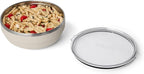 YETI Rambler Low Bowl, Vacuum Insulated, Stackable and Nestable Stainless Steel Bowl with Lid, 3.6 Quart, Cape Taupe