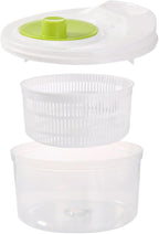 Fruit Spinner – Multifunctional Salad-Spinner | Fruit Washer & Dryer Spinner | Small Lettuce Spinner-Bowl | Manual Vegetable Cleaner For Draining Greens, Fruits And Vegetables, Home Kitchen Food Prep
