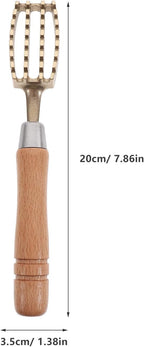 Ciieeo Fish Scale Planer 8.26In Manual Fish Scaler Scraper Tool Stainless Steel Seafood Cleaning Gadget for Home Kitchen