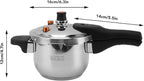 Efficient Pressure Cooking, Rapid Heating 16cm Valves, 304 Stainless Steel and Plastic Electric Pressure Cooker, for Quick and Cooking