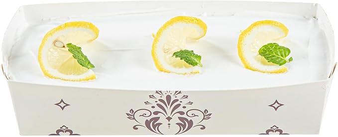 Restaurantware Baking Tray 100 Count 7.8 x 3.6 Inches 14 Ounce Disposable Paper Oven-Safe Baking Mold, Grease-Resistant Floral Design Beige Baking Molds for Cupcakes, Breads and Baking