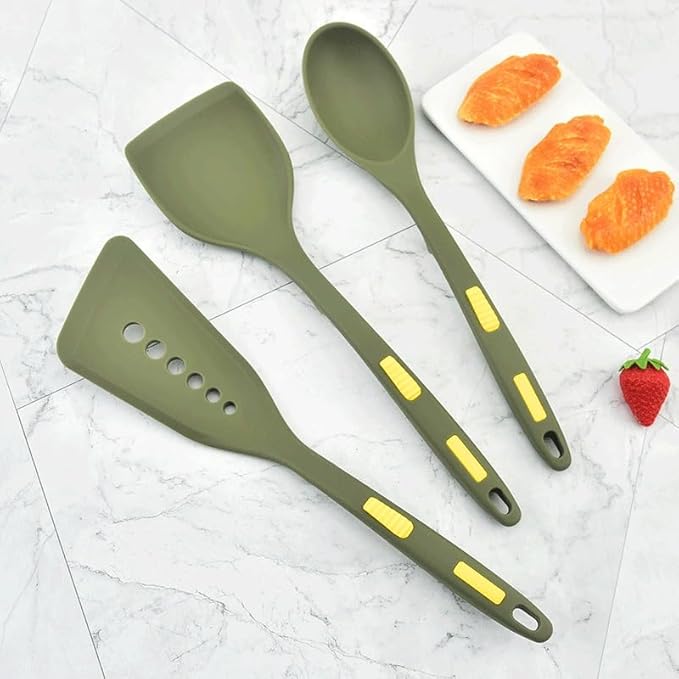 Kitchen Utensils Set Non-stick Kitchenware Cooking Spoon Soup Ladle Spatula Shovel Tools Gadget Accessories