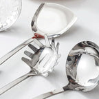 Ceramic Handles Cooking Tool Set Steel Kitchen Utensils Of Cookers Shovels Spoons Strainer(D)