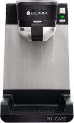 BUNN MCU My Cafe Single Cup Multi Use Coffee Brewer (Black/SST)