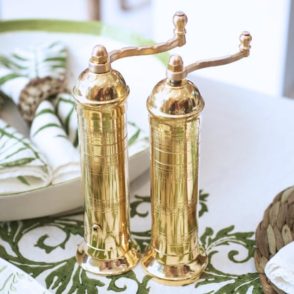 Alexander Home The Original European Mill (Brass, 9-Inch Salt)