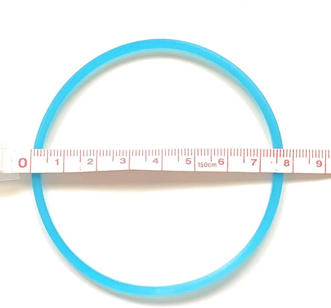 Replacement Gasket Compatible with Faberware Single Serve 4 Pk Blue 3" Inch Diameter (After Market Part)