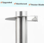 Pineapple Corer, [Upgraded, Reinforced, Thicker Blade] Newness Premium Pineapple Corer Remover, Stainless Steel Pineapple Core Remover Kitchen Tool with Sharp Blade for Diced Fruit Rings, Green
