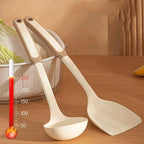 Food Grade Silicone Kitchenware Spatula Wooden Handle Set Kitchen Cooking Tools