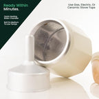 ANGORA BRANDS Moka Pots - Moka Espresso Coffee Maker - Espresso Pot - Versatile Stovetop Coffee Maker - Moka Pot by Vondra