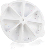SHEbaking Silicone Scone Pans for Baking Wedge Pan 8-Cavity Silicone Slice Cake Mold Pie Pans for Quiche,Pizza,Brownies BPA free