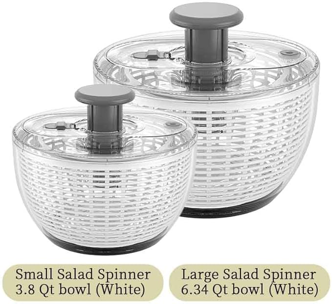 quick press salad spinner and vegetable washer tool for lettuce spinner 3.8L Small capacity Fruit Washing Bowl with fruit washing bowl with strainer dehydrator kitchen appliances