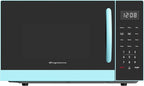 FRIGIDAIRE 0.9-Cubic Feet Microwave Oven with Oversized Display, Blue