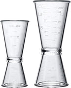 Set of 2 Measure Cup,Double Head Wine Bar Tool for Bar Party Kitchen