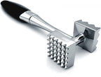 Meat Tenderizer, Dual-Sided Nails Meat Mallet, Meat Hammer Used for Steak, Chicken, Fish，Meat Pounder With Rubber Comfort Grip Handle, 8.8 inches Meat Tenderizer Tool