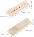 FUOYLOO Manual Chestnut Opener and Peeling Tool Wooden Household Chestnut Cracker Manual Nut Cutter and Nuts Lotus Seeds Kitchen Specialty Gadget for Home Use