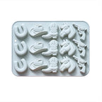 Silicone Cake Pop Mold Non Stick Fancy Mold Cake Pan 15 Cavity Cowboy Shape Candy Cupcake Cornbread Chocolate Brownie Gummy Resin Crafts Cake