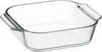 iwaki BC3840 Heat Resistant Glass Toaster Oven Dish, Basic Series, Half 5.7 x 4.7 x 1.5 inches (144 x 120 x 39 mm), 12.4 fl oz (340 ml)