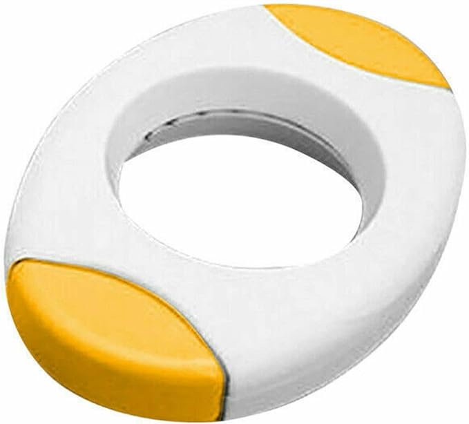 Yellow Egg Shell Opener Egg Topper Cutter Egg Cracker Separator for Quickly Cutting Off The Tops of Eggs Egg Shell Scissors Opener Kitchen Gadgets Tools Egg Separators Specialty Tools and Gadgets