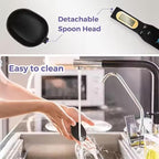 Digital Measuring Spoon Scale 500g/0.1g – Precision Coffee, Cooking & Baking Scale – Great Holiday Gift Under $15 for Coffee Lovers & Home Cooks – LCD Display, Batteries Included