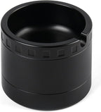 2.5" Grinder [Aluminum] 3-Piece 3-Parts Grinder for Kitchen Spice with Top Storage, Anti-jamming Teeth & Large Bottom Chamber