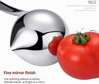 Stainless Steel Scoop Filter Grease Spoon Colander Spoon Soup Oil Separation Cooking Colander Tools Kitchen Gadgets Set