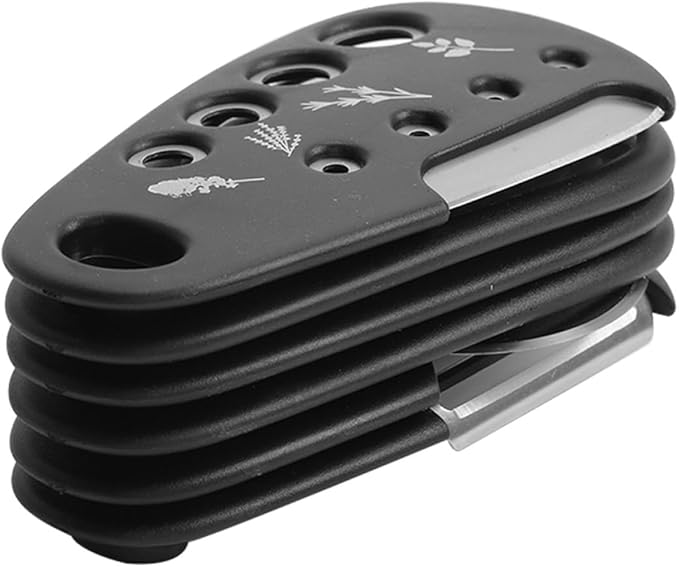 INOOMP Kitchen Tool Set with Bottle Opener, Vegetable and Potato Peeler, Butter Grater, Pizza Cutter, and Garlic Grinder – Multi-use Kitchen Gadgets for Food Preparation in Home Cooking,