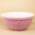 Mason Cash In The Meadow S12 (4.25 Qt) Mixing Bowl | Rose (Pink)