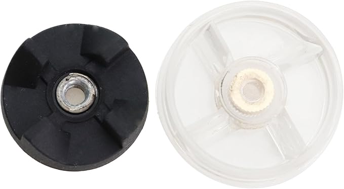 2PCS Rubber Plastic Replacement Base and Vane Gear Parts Suitable for Mixer Accessories