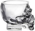 Kitchen & Dining Entertaining Glassware Drinkware Old Fashioned Glasses Skull Cup for Serving Scotch Whiskey Mixed Drinks (4)