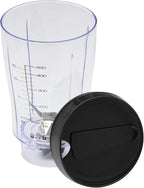 Kitchen Selectives 14-Ounce Mini Blender Color Series - Personal, Portable Blender for Fruit Smoothies & More - With Powerful Stainless Steel Blade & Drink Lid - Dark Gray