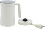 Milk Frother, 4 in 1 Electric Milk Steamer,11.84oz/350ml Automatic Warm and Cold Foam frother for Coffee, Latte, Macchiato, Cappuccino, Hot Chocolate,From the Makers of Mophom 400W,Off White