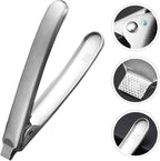 Hemoton Stainless Steel Clam Opener 5 Inch Seafood Tool with Ergonomic Handle for Easy Shellfish and Oyster Opening Kitchen Gadget