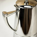 Cuisinox Roma Stovetop Espresso Maker COF-6R, Stainless Steel Coffee Percolator Stovetop, Heat-Resistant & Non-Reactive, 6-Cup Italian Espresso Maker Easy to Clean, Durable Stove Top Percolator