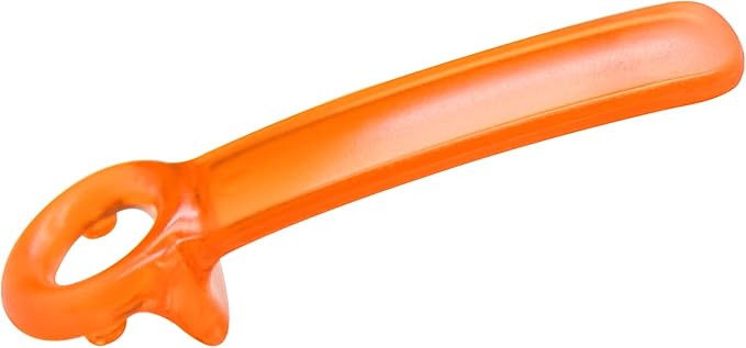 1 Pack Orange Jar-key Jar Opener The Original Easy Use by Anyone (Transparent)