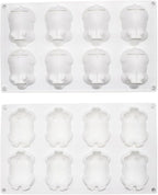 Silicone Mold for Baking Cakes,Soap Molds,Flower Shape Silicone Molds for Homemade French Dessert Mold for Pastry Chocolate,Jelly Chocolate Mold ＆ Ice Cube Tray (I_ Hamster)