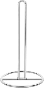 Paper Towel Holder Countertop, OBODING, Kitchen Paper Towel Stand Holder for Kitchen Organization and Storage, Paper Towel Holders for Standard and Large Size Rolls (Silver)