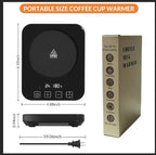 Coffee Mug Warmer,Cup Warmer with 7 Temp Settings,8H Auto Shut Off & 12H Timer,Fast Bottle Warmers for All Bottles,The Ultimate Coffee Warmer Plate for Beverage Lovers (Wood)
