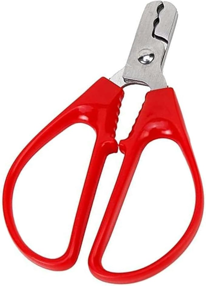 Red Peeling The Shell Nut Shell Cracker Seed Pistachio Sheller Opener Peeling Pliers Nut Crackers Artifact Stainless Steel Convenience Hard Case Buster Specialty Tools and Gadgets