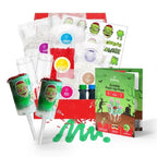 Zombie Push-Up Pops Baking Kit for Kids Halloween Baking Kit with Pre-Measured Ingredients Zombie Decorations & Step-by-Step Guide DIY Cake & Pudding Push-Up Pops Kit Fun Family Activity Party Gift