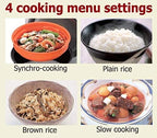 TIGER JBV-A10U 5.5-Cup (Uncooked) Micom Rice Cooker and Warmer with Tacook Food Steamer Cooking Tray Technology, White