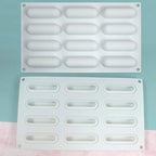 Round Food Grade Silicone Mold Hand-made Soap Silicone Mold High Temperature Resistant Easy Release soap Making Supplies (Round B_7.32 X7.32 X1.08inch)