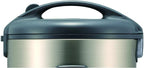 Tiger JNP-S10U 5.5 Cup Capacity White Rice Cooker with Non-Stick Inner Pot, Spatula and Measuring Cup, Keep Warm Upto 12 hours (Stainless Steel Gray)