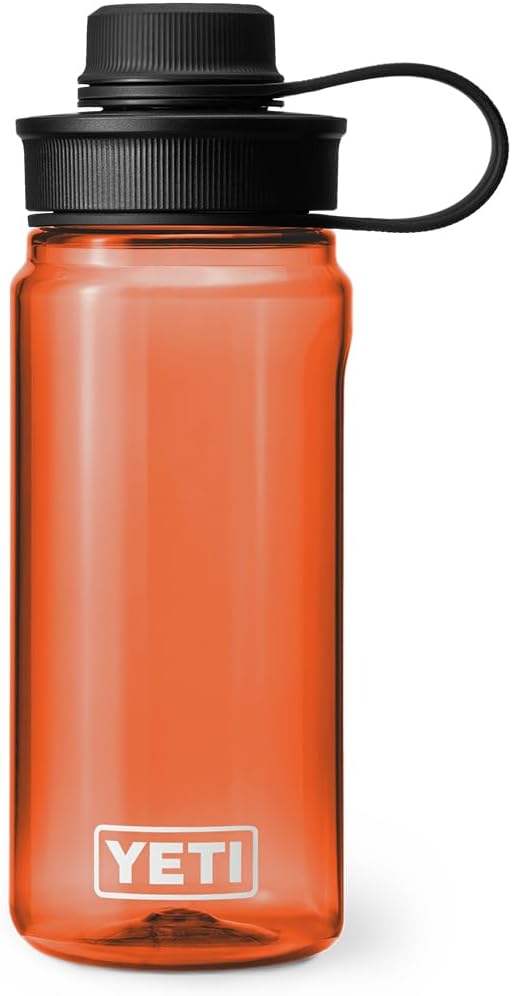 YETI Yonder Water Bottle with Yonder Tether Cap, Lightweight, Leakproof and BPA-Free