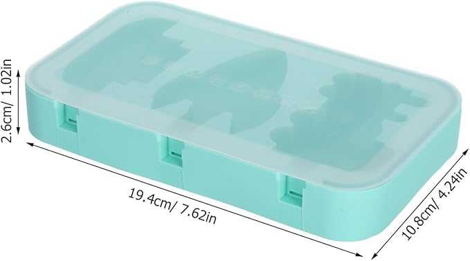 Lurrose Silicone Ice Pop Molds Shapes, Food-grade Green Silicone, Reusable Ice Cream Lolly Making Tool for Homemade Treats, Kitchen Specialty Gadget for Summer