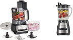 Hamilton Beach Stack & Snap Food Processor and Wave Action Blender Bundle