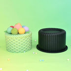 Silicone Mold, Basket-Shaped Baking Molds for Mousse Cake, Chocolate, Jelly, Candy, Wax, Candle Making, Non-Stick Food Grade Silicone Mould (G_ Flower Basket)