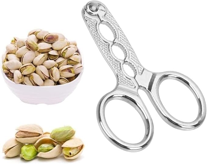 Nut Crackers Nuts Pistachio Sheller Opener Kitchen Tools Stainless Steel Nutcracker Multi-Function Walnut Pine Sheller Opener Specialty Gadgets