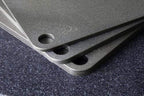 NerdChef Steel Stone - High Performance Pizza Baking | Made in USA (14.5" x 16") - (.375" Thick - Pro)