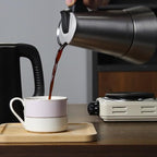 12 Cup Stovetop Espresso Maker Matte Stainless Steel Moka Pot Italian and Cuban Mocha Coffee Maker, Compatible with Gas, Electric, Ceramic, and Induction stovetops(20 fl oz/600 ml)